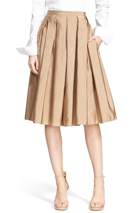 michael kors pleated skirt